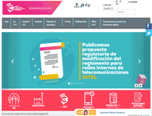 Tablet Screenshot of crcom.gov.co
