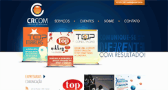 Desktop Screenshot of crcom.com.br